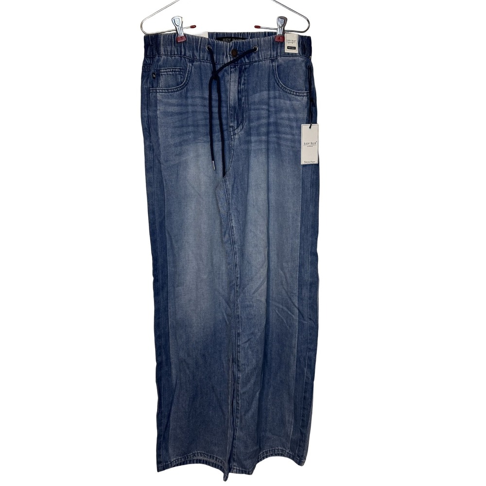 Judy Blue Womens Jeans High Waist Wilhelmina Streetwear Drawstring Sz. 0/24 NWT